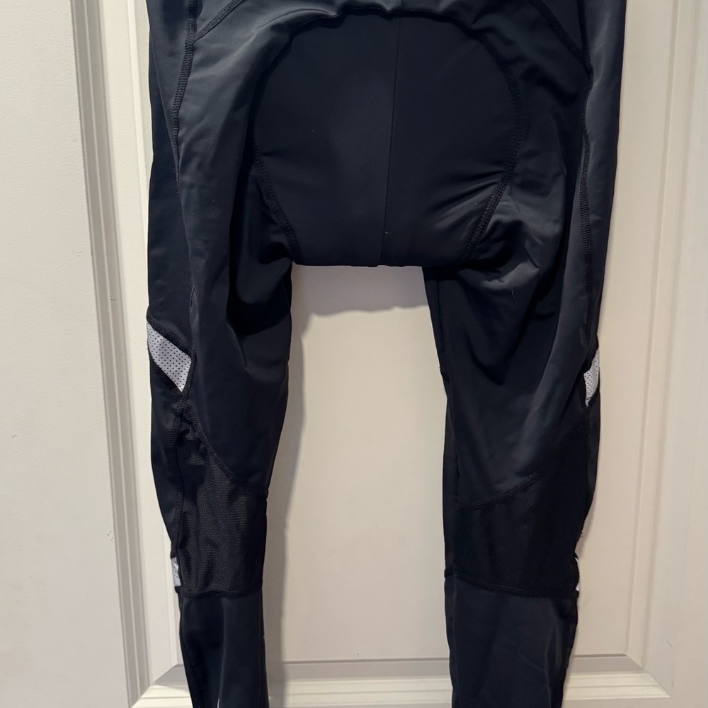 Men's Black Cycling Pants-L